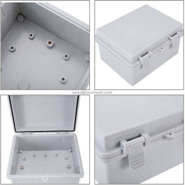 Dustproof Plastic Electronics Electrical Enclosure Junction Box outlet box for outside