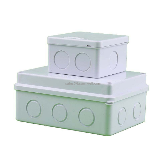 Plastic Terminal Junction Box Waterproof IP65 ABS Electrical Enclosure Outdoor Distribution Box