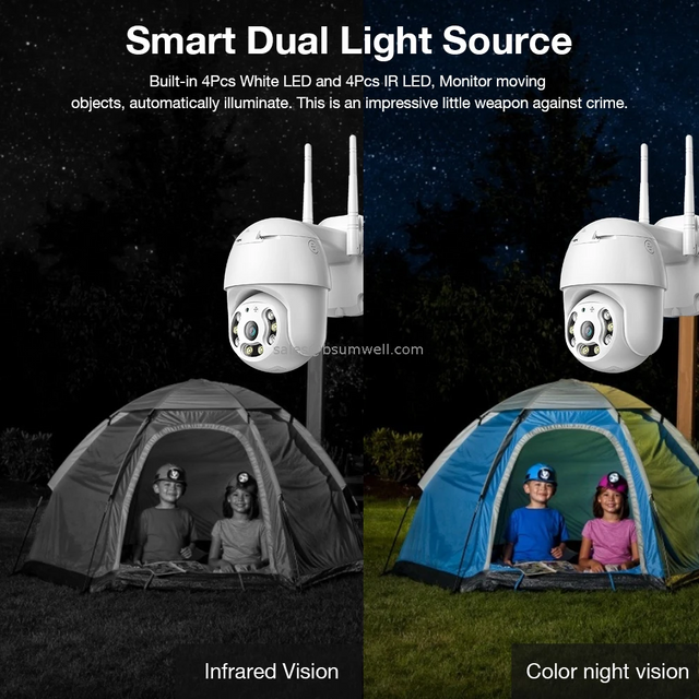 1080P Ptz Wifi Ip Security Cameras Outdoor Cctv Camera Surveillance