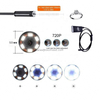Wifi Endoscope Camera 8mm 1/2/3/5M Mini Waterproof Soft Cable Inspection Camera USB port for iOS Android phone