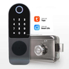 Waterproof Tuya Smart Life Wifi App Electric Smart Fingerprint Rim best locks for home