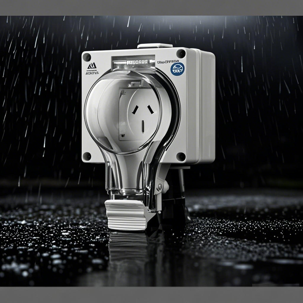 Saa-certified Bsumwell IP66 waterproof socket with long handle