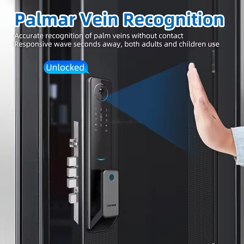 smart Door Lock With Camera And Fingerprint