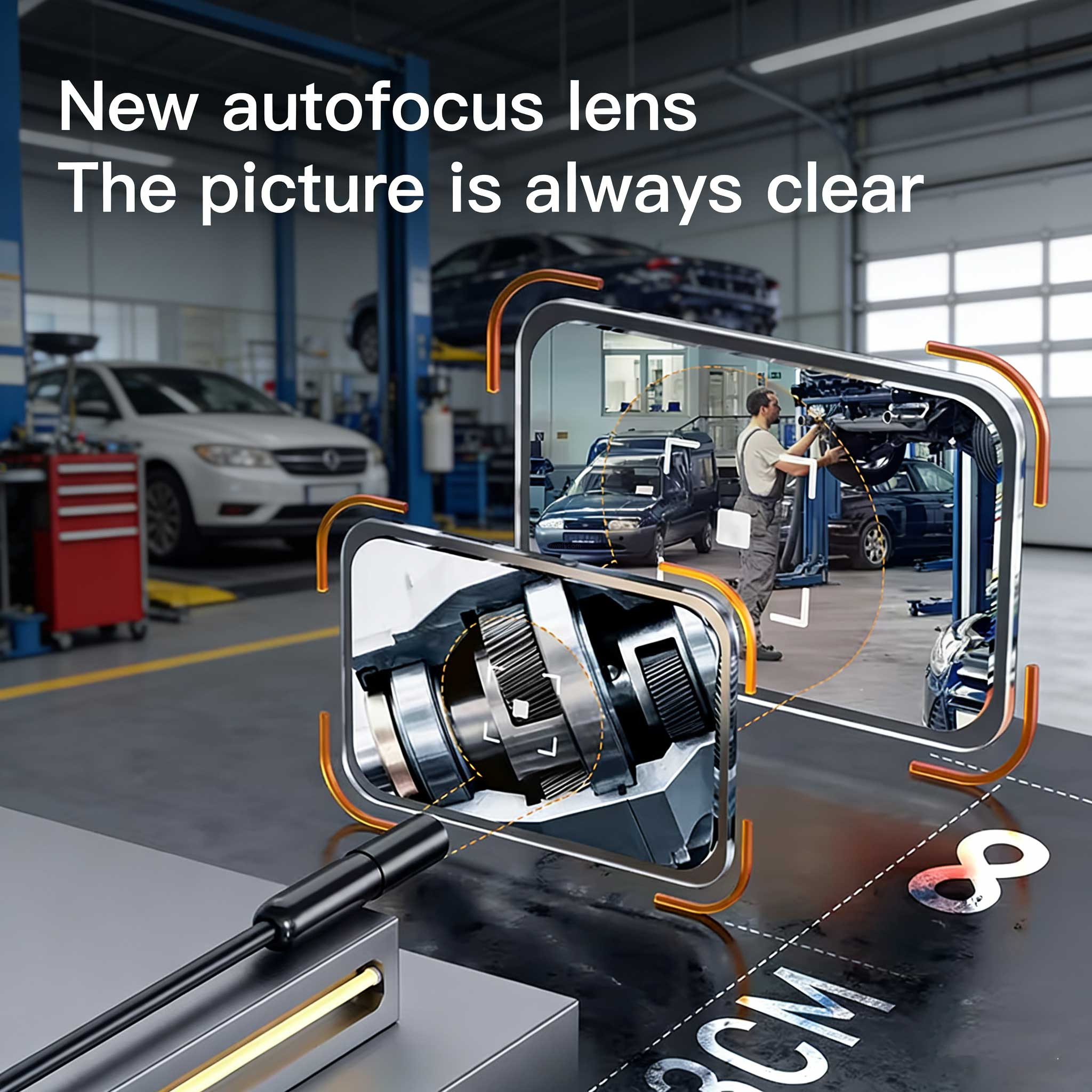 wireless industrial repair endoscope