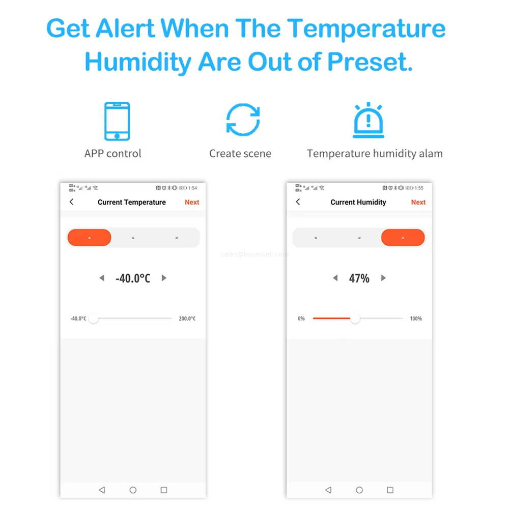 Get Alert When The Temperature