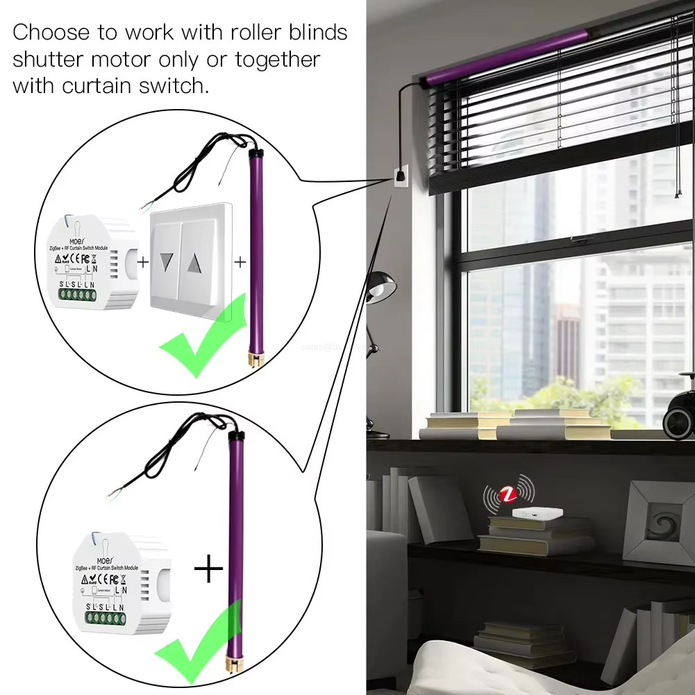 Choose to work with roller blinds