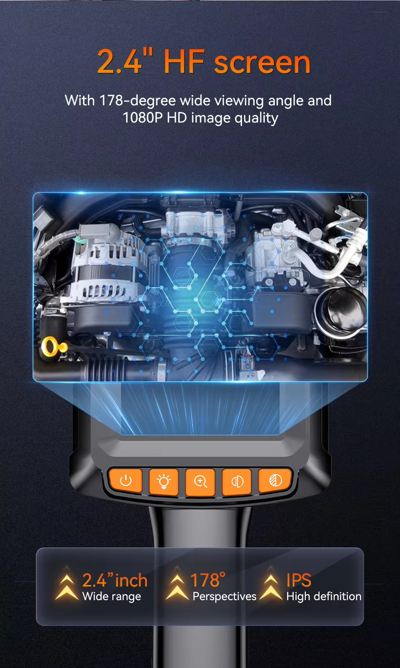 With 178-degree wide viewing angle and1080P HD image quality