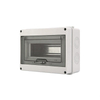 Outdoor Panel Mount Waterproof IP65 ABS Plastic Electric Enclosure HT-8 Way Switch Junction Box