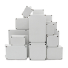 IP65 Waterproof Plastic Junction Enclosure High Impact Transparent Distribution Box Outdoor Electrical Case