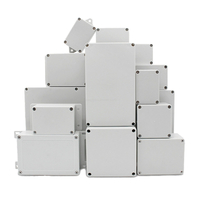 IP65 Waterproof Plastic Junction Enclosure High Impact Transparent Distribution Box Outdoor Electrical Case