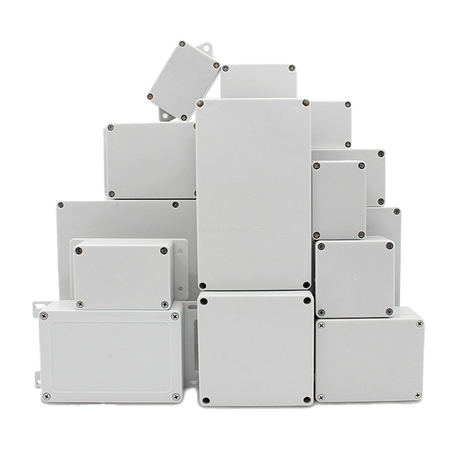 IP65 Waterproof Plastic Junction Enclosure High Impact Transparent Distribution Box Outdoor Electrical Case