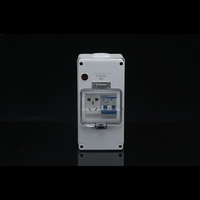 4-way MCBDistribution box with 5-pin socket