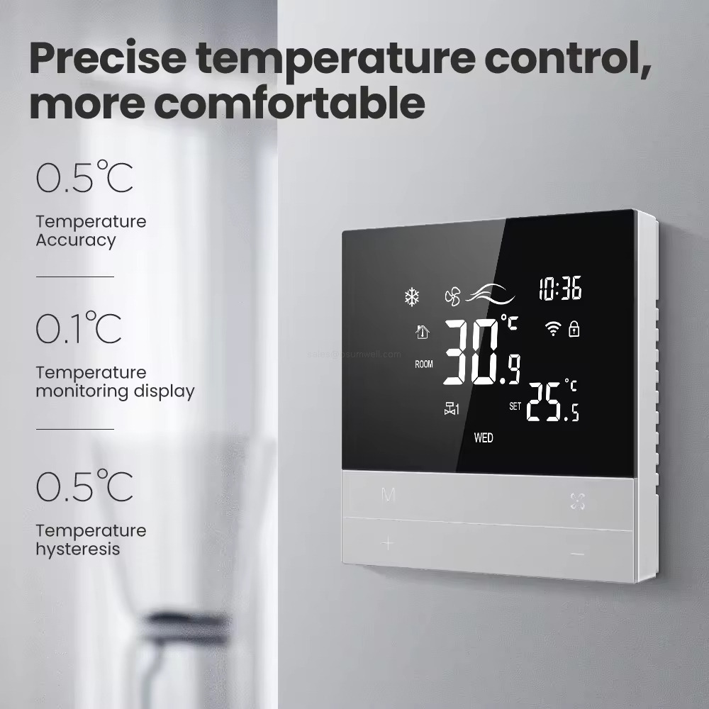 Precise temperature control,more comfortable