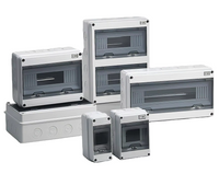  PS-HT-5ways 5way Plastic Distribution Box Waterproof IP65 Outdoor Dustproof Mcb Box