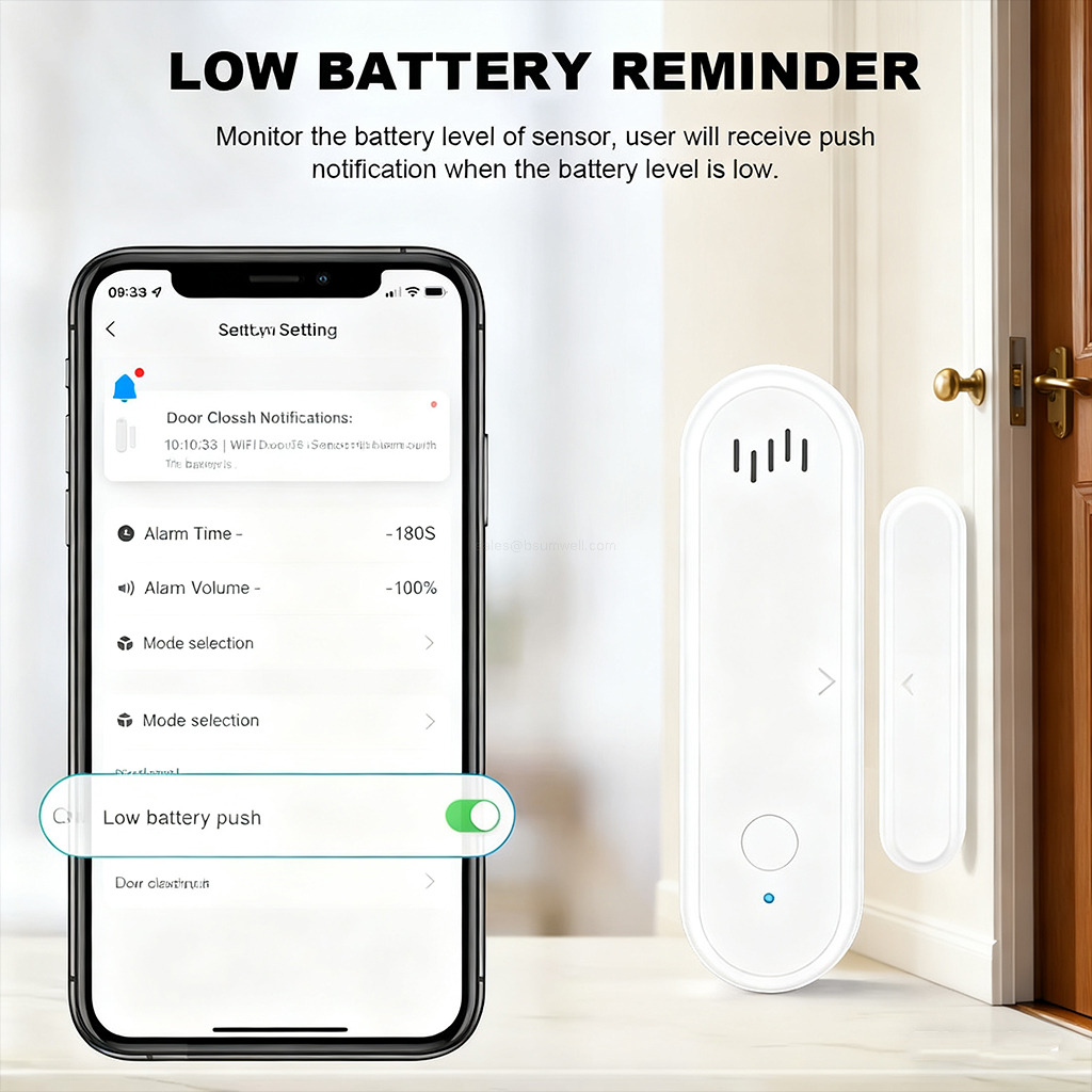 Custom 80db Siren Alarm Door Sensor