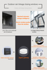 Tuya Zigbee Smart Solar Rainwater Sensor Water Leak Detector IP65 Waterproof Wireless Automation Linkage System