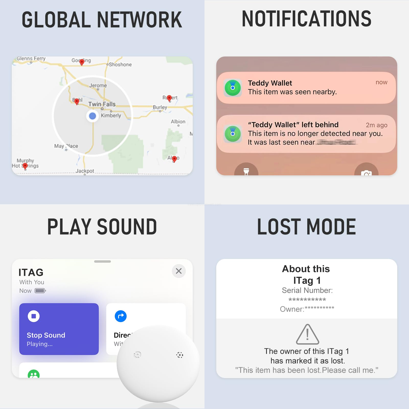 GLOBAL NETWORK NOTIFICATIONS PLAY SOUND LOST MODE