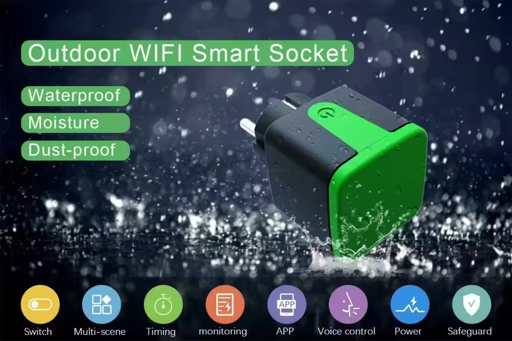 Timer Remote Outdoor Smart Plug
