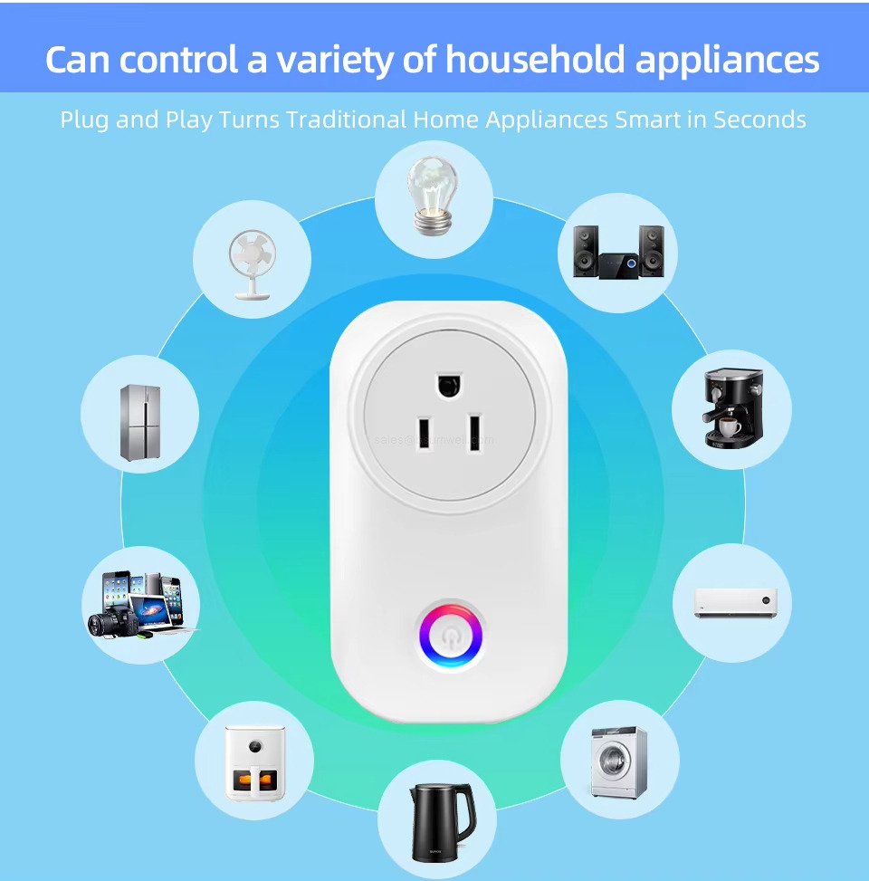 Can control a variety of household appliances