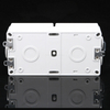 Dual Weatherproof Switches for Exterior Wall Installation