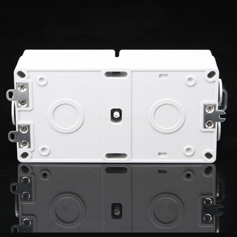 Dual Weatherproof Switches for Exterior Wall Installation