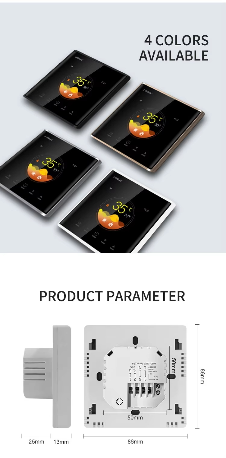 4 COLORS AVAILABLE PRODUCT PARAMETER