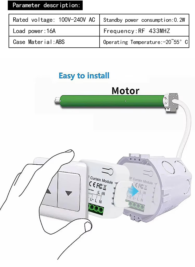 Parameter description: