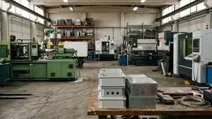 OEM ODM electrical enclosure customization - injection molding vs sheet metal fabrication, tooling cost and lead time comparison.png