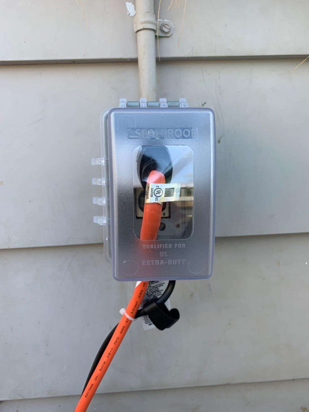 1 Gang Weatherproof In Use Outdoor Outlet Cover Extra Duty Extra Deep Receptacle Protector Clear Electrical Box Shield