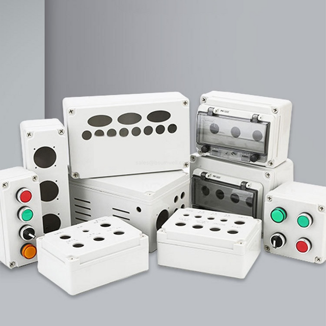 IP67 Waterproof Junction Boxes Electrical AG-Type New ABS Power Control Boxes Drill-Support