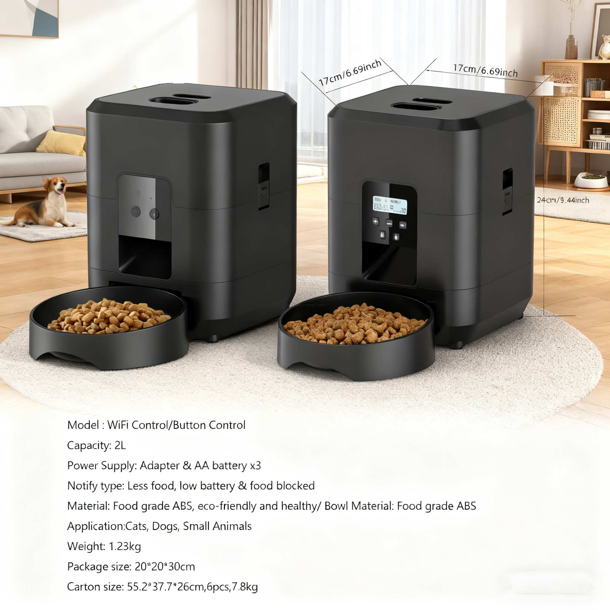 automatic cat Dog Feeder