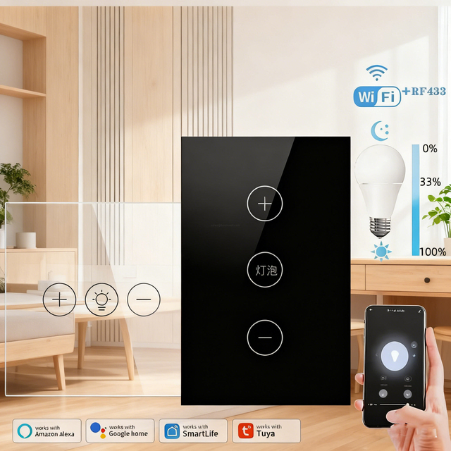wifi Touch Glass Panel Switch