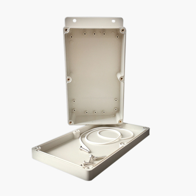 gray lid plastic water proof junction box