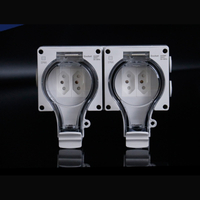 INMETRO listed dual electrical outlet​ workshop light industrial power socket