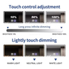 DC12V 12W Double Key 3 Colors Touch Dimmer