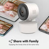 Tuya 1080P Indoor Motion Tracking 360 Degree Cloud Storage Baby Monitor Security Surveillance Camera Wireless Smart Wifi Camera