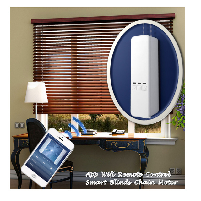 Tuya WIFI Smart Blind Motor Customized Motorized Remote Control Smart Curtain Electric Wifi Smart Roller Blinds Motor