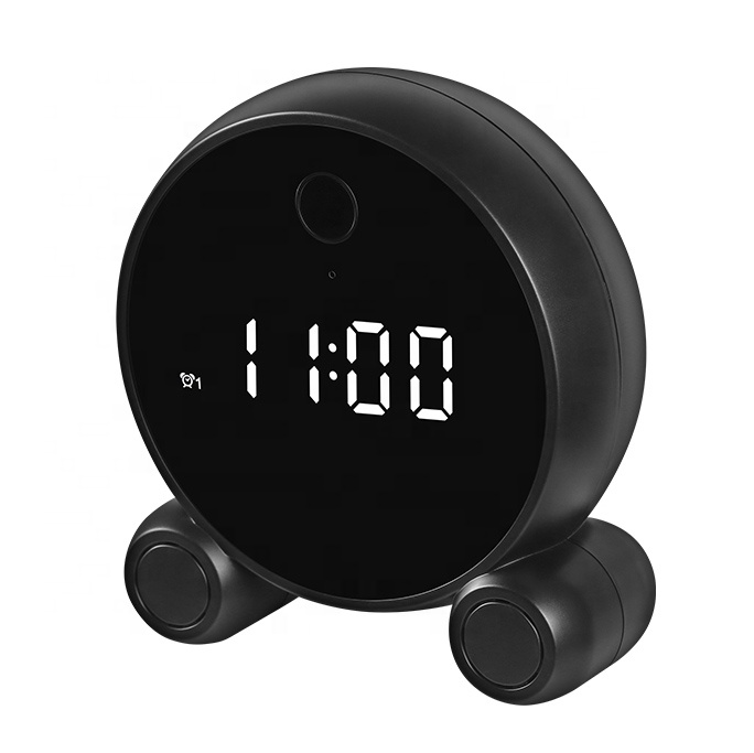  Tuya 1080P Wireless Smart Security Cam Night Vision Motion Detect Alarm Dual-Use 2MP HD Hidden Time Clock Camera 