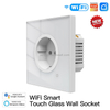 EU Standard Electrical German PC Panel Schuko Outlet Socket with Standard Grounding 230V 16A