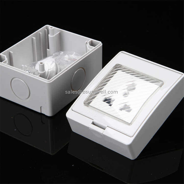 Multifunction Ip55 Outdoor Waterproof Weatherproof 15 Years Warranty 1 Gang Socket Electric Sockets
