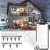 Google Smart Lights Bulb App+voice Control Brightness Adjustment Led Bulb Wifi Globe AC 60 Led Bulbs RGB E27 E26 E22