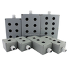 Tail Lift Control Box Switch Box XDL5-B02 2 Holes Electrical Plastic Box IP65 Switch Box tail Lift Control Box push Button Box
