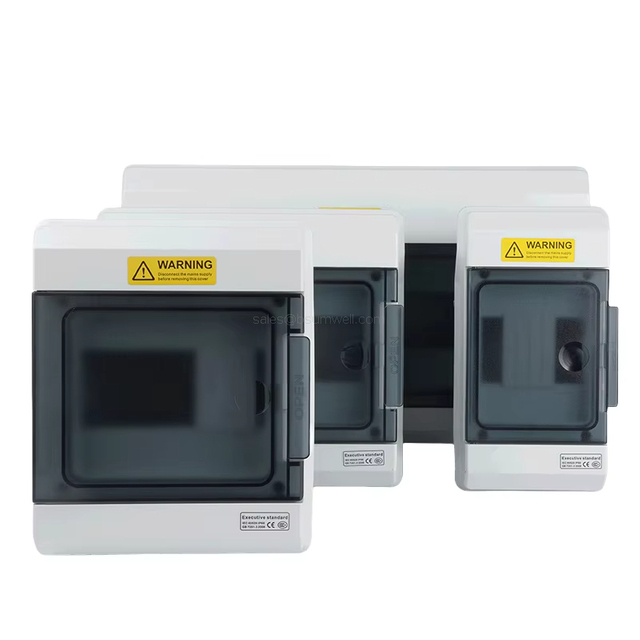 PS-GDB-4ways Waterproof Plastic 4 Way Power Circuit Breaker Distribution Box 