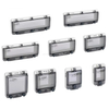 PS-HT-18 18Way Plastic Waterproof Distribution Box Bell Outdoor Outlet Covers