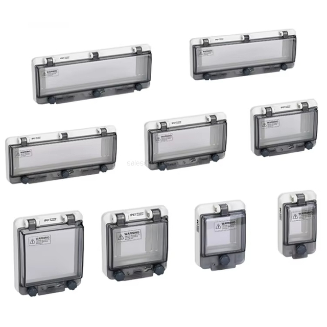 PS-WS80 Series A Type Distribution Box Monitor Window Waterproof Electrical Covers