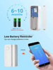 Tuya Home Security System GSM Magnetic Door Sensor Alarm Smart WiFi Door Window Sensor Alarm