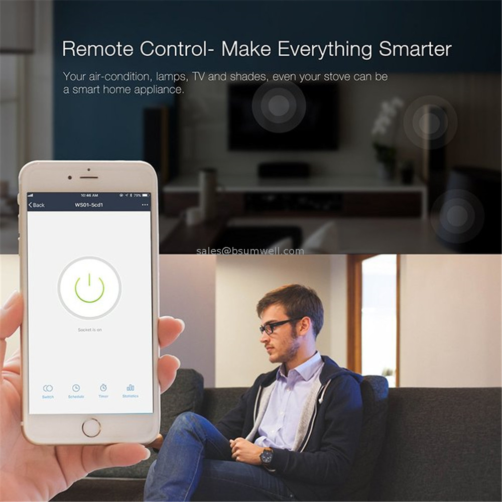 Hot Sale 4 Gang WIFI US Touch Switch with Tuya Smart APP Control