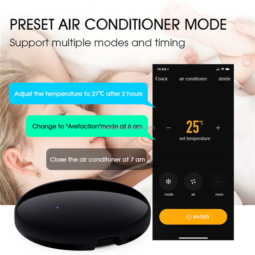 Universal Tuya Zigbee Smart Ir Remote Controller App Control System Work With Alexa Google Home