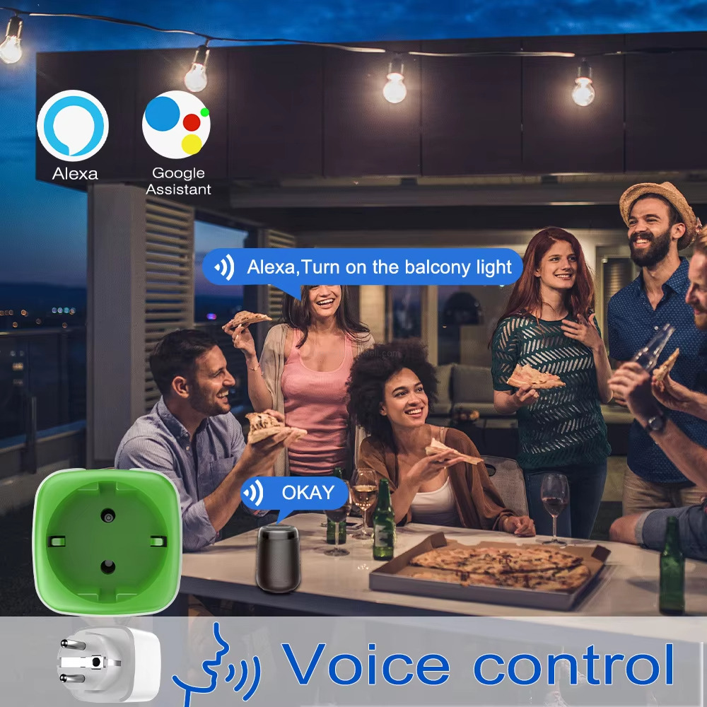 Mobile App Remote Control Timer with Power Statistics Power Supply