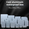 PS-AL Series IP66 aluminum junction box square enclosure outdoor electrical box outlet
